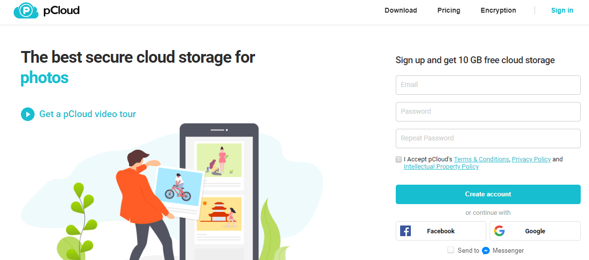 P cloud - best and cheap cloud drive storage for individuals personal use