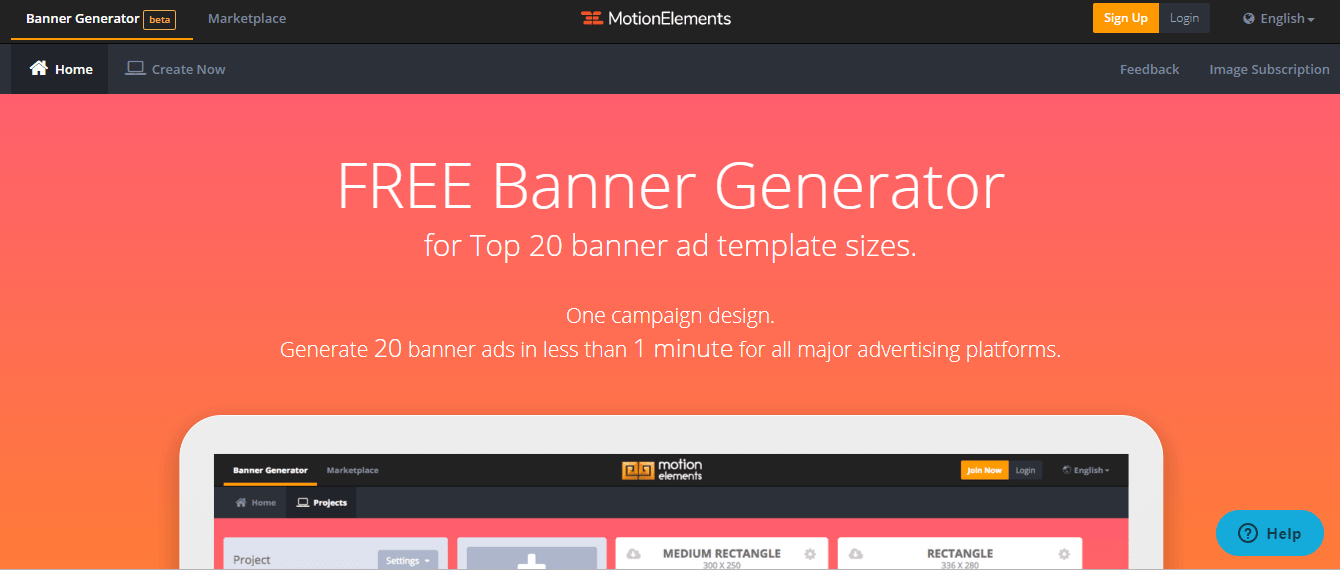 Motion Elements Free Online Banner Generator Discover Vibe