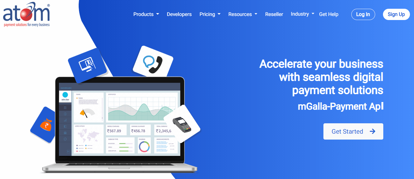 Atom payment Gateway