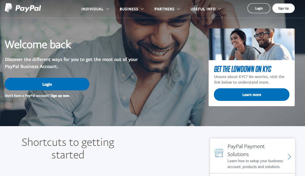 Paypal India payment gateway