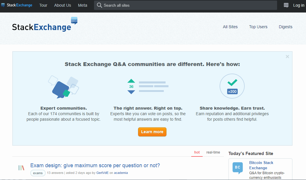StackExchange