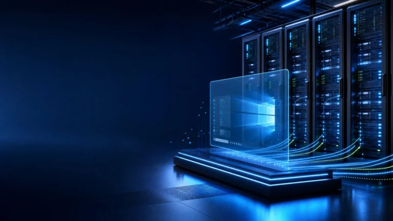 Windows VPS hosting 2026 with Remote Desktop and high-performance server infrastructure.