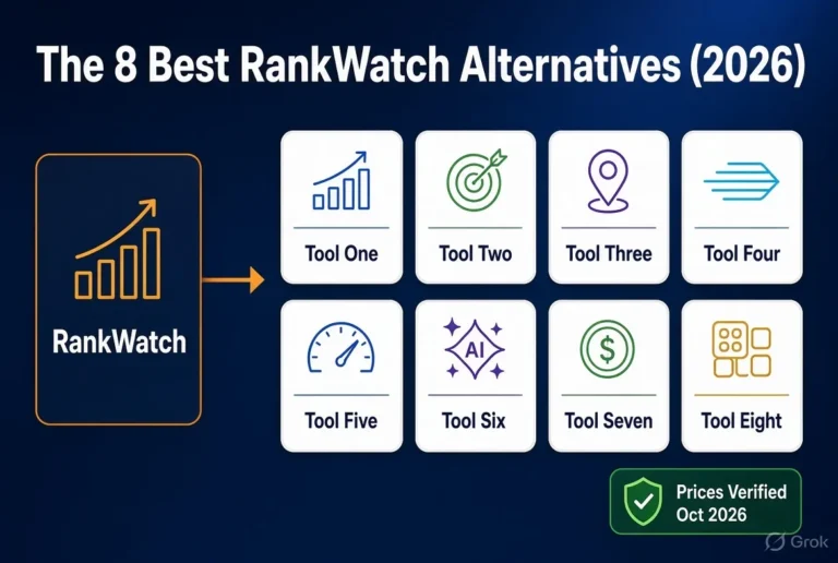 The 8 best RankWatch alternatives — verified prices