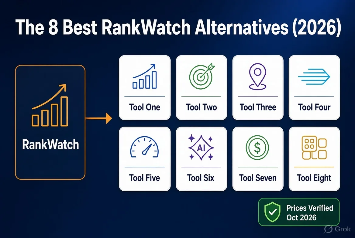 The 8 best RankWatch alternatives — verified prices